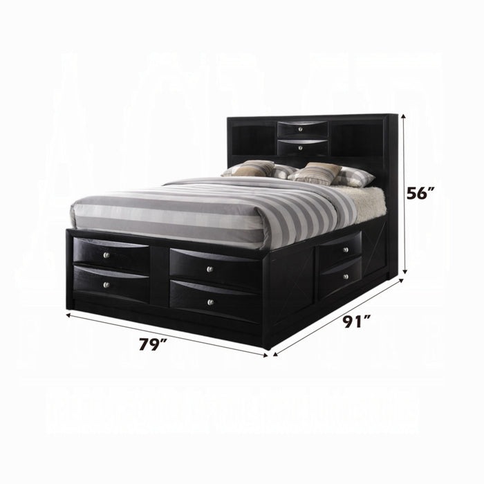 ACME Ireland EK Bed W/Storage