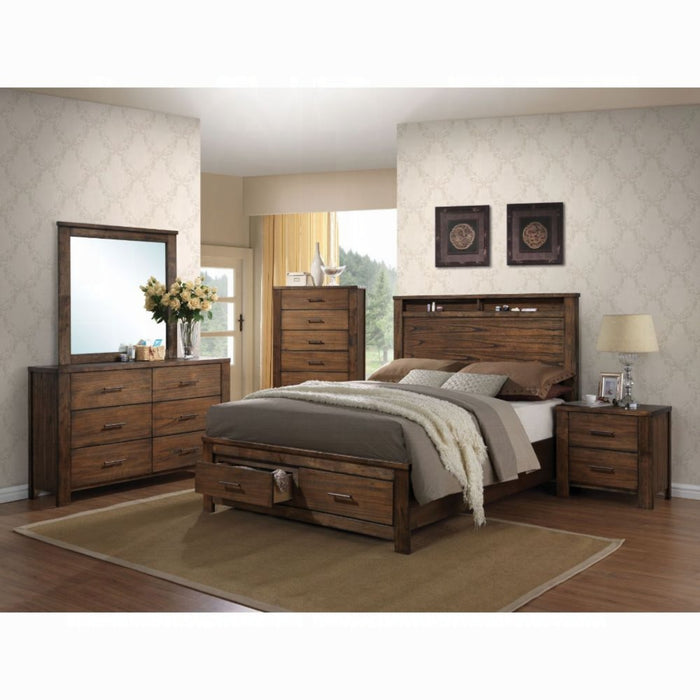 ACME Merrilee Queen Bed W/Storage