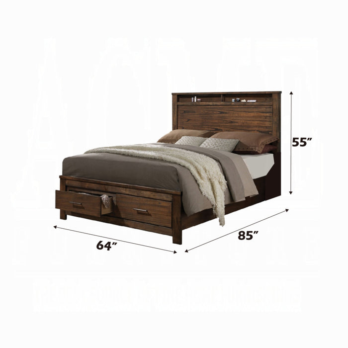 ACME Merrilee Queen Bed W/Storage