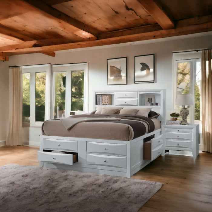 ACME Ireland Queen Bed W/Storage