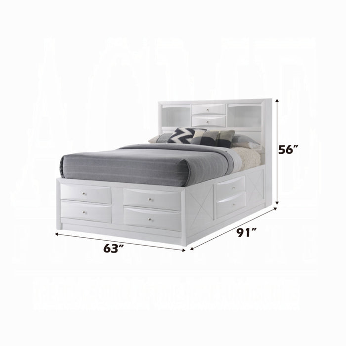 ACME Ireland Queen Bed W/Storage