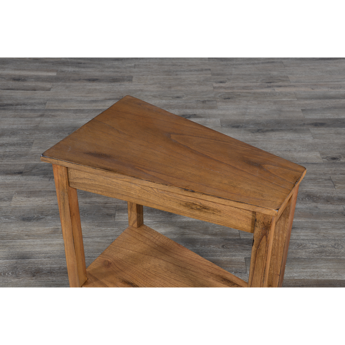 Sunny Designs Sedona Chair Side Table Rustic Oak