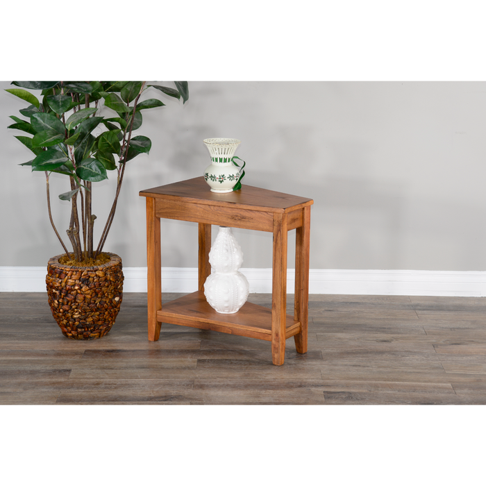 Sunny Designs Sedona Chair Side Table Rustic Oak