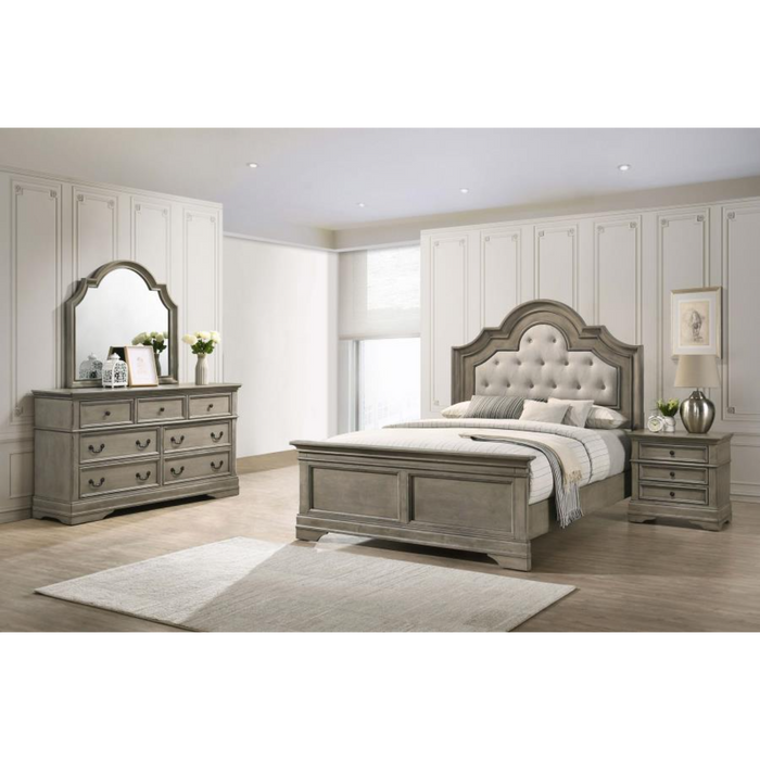 Coaster Manchester 4-piece Bedroom Set Wheat Brown