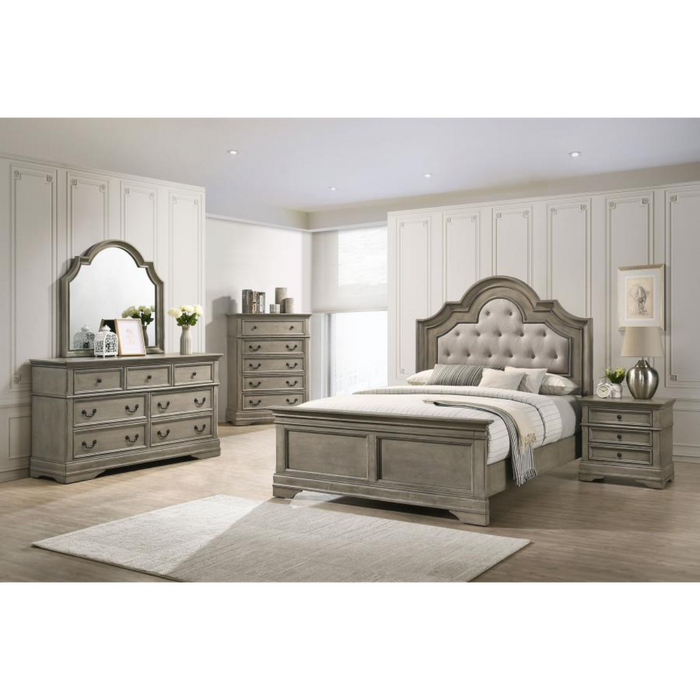 Coaster Manchester 5-piece Bedroom Set Wheat Brown