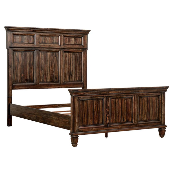 Coaster Avenue 4-piece Bedroom Set Weathered Burnished Brown