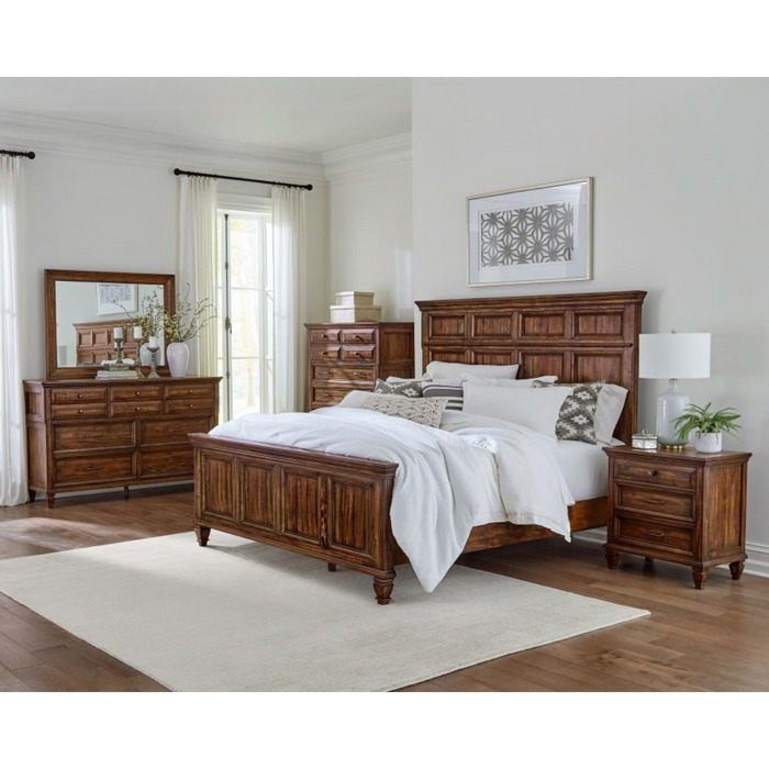 Coaster Avenue 5-piece Bedroom Set Weathered Burnished