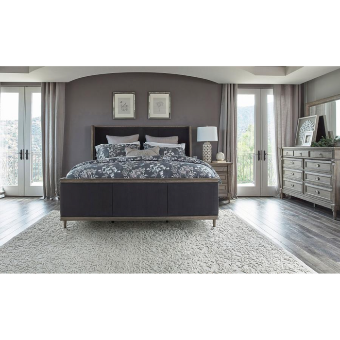 Coaster Alderwood 4-piece Bedroom Set French Grey