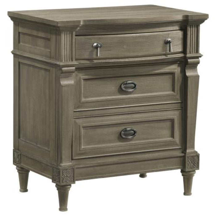 Coaster Alderwood 4-piece Bedroom Set French Grey