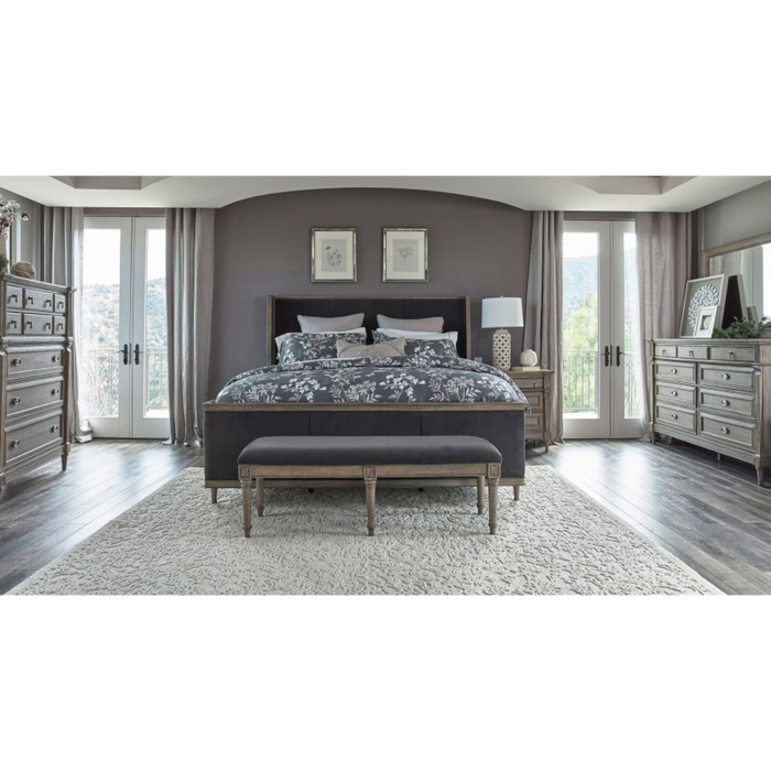 Coaster Alderwood 5-piece Bedroom Set French Grey