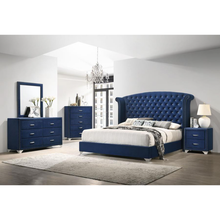 Coaster  Melody 5-piece Bedroom Set Pacific Blue