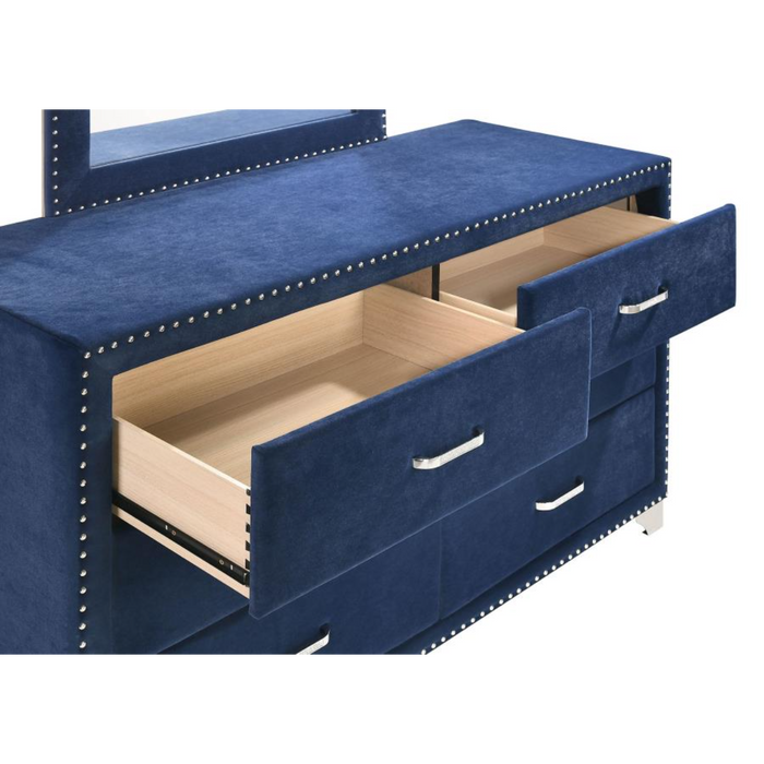 Coaster  Melody 5-piece Bedroom Set Pacific Blue