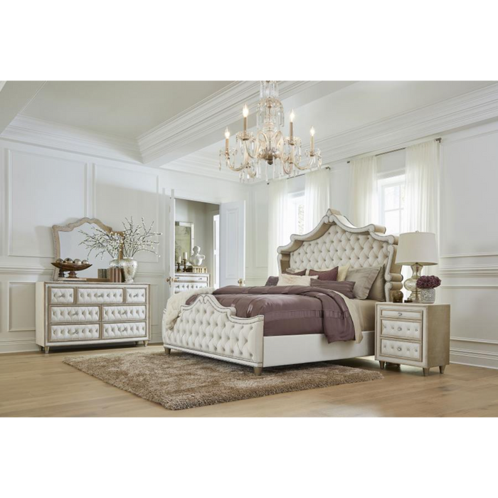 Coaster Antonella 5-piece Bedroom Set Ivory