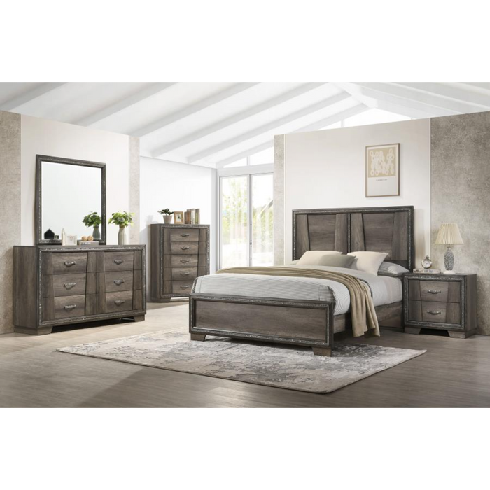 Coaster Janine 5-piece Bedroom Set Grey