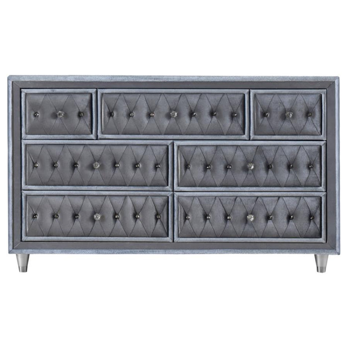 Coaster Antonella 4-piece Bedroom Set Grey