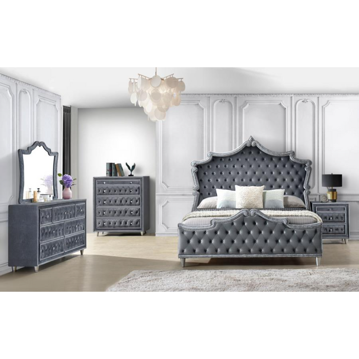 Coaster Antonella 5-piece Bedroom Set Grey