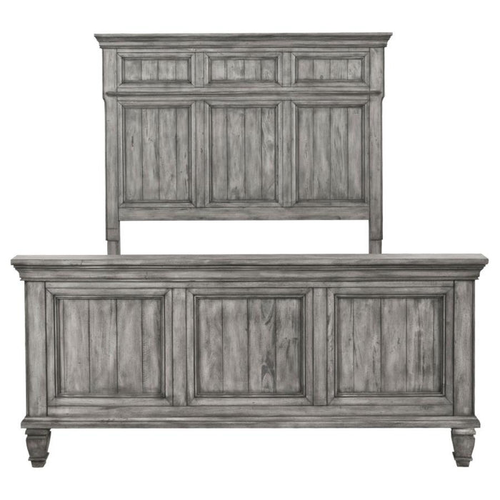 Coaster Avenue 4-piece Bedroom Set Weathered Grey