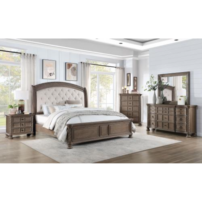 Coaster Emmett 5-piece Queen Bedroom Set Walnut