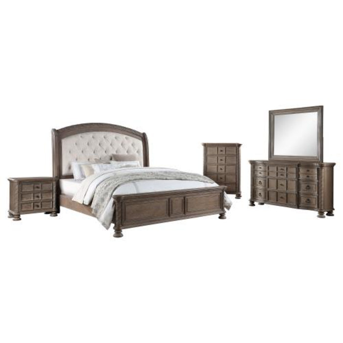 Coaster Emmett 5-piece Queen Bedroom Set Walnut