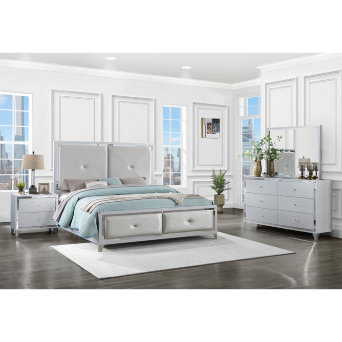 Coaster Larue 4-piece Bedroom Set Silver