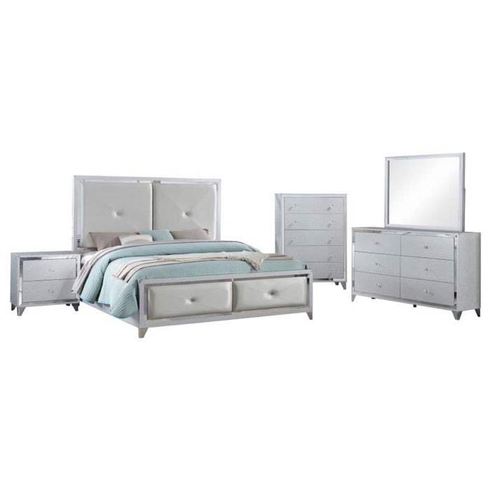 Coaster Larue 5-piece Bedroom Set Silver