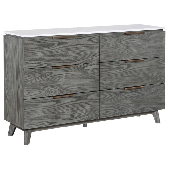 Coaster Nathan 5-piece Bedroom Set Grey