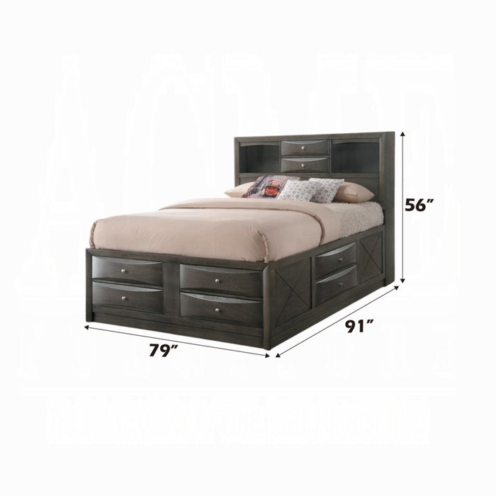 ACME Ireland EK Bed W/Storage