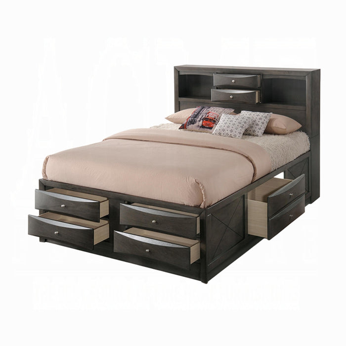 ACME Ireland Queen Bed W/Storage