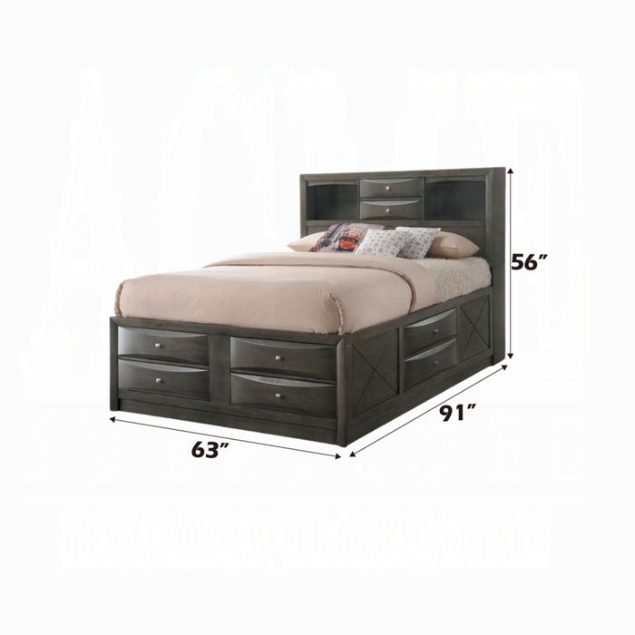 ACME Ireland Queen Bed W/Storage