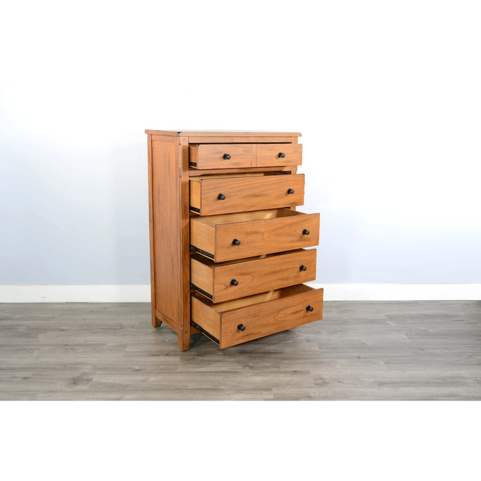 Sunny Designs Sedona Petite Wood Chest Rustic Oak
