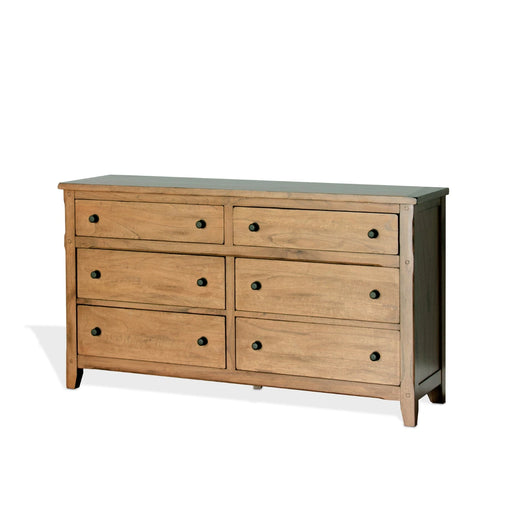 Sunny Designs Sedona Petite Dresser Rustic Oak - Bed & Sofa Hub