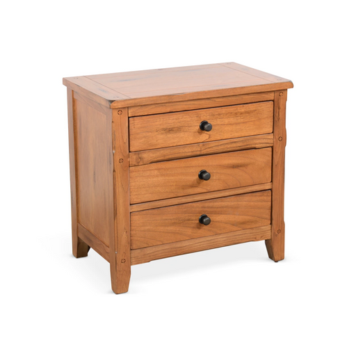 Sunny Designs Sedona Night Stand Rustic Oak - Bed & Sofa Hub