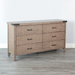 Sunny Designs Desert Rock Modern Mahogany Dresser in Desert Rock/Light Brown Desert Rock - Bed & Sofa Hub