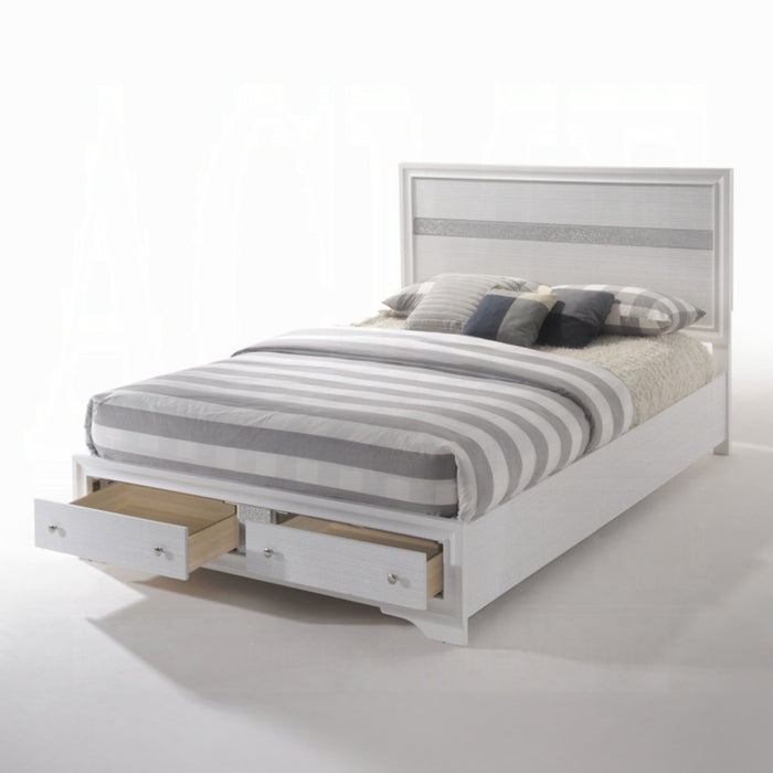 ACME Naima Queen Bed W/Storage