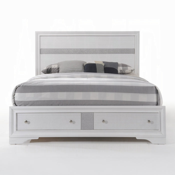 ACME Naima Queen Bed W/Storage