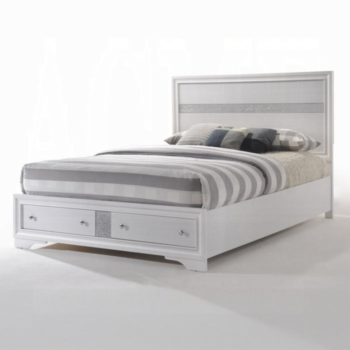 ACME Naima Queen Bed W/Storage