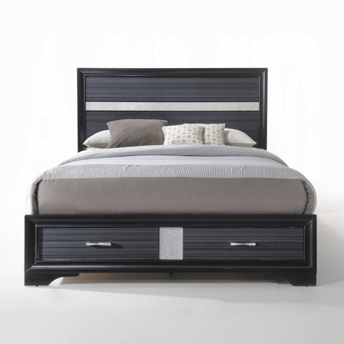 ACME Naima Queen Bed W/Storage