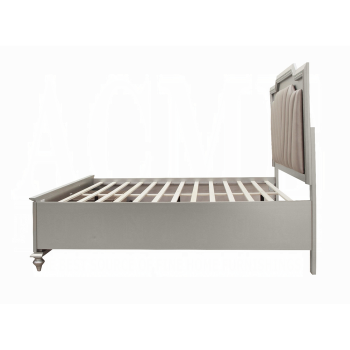 ACME Kaitlyn EK Bed W/Led & Storage