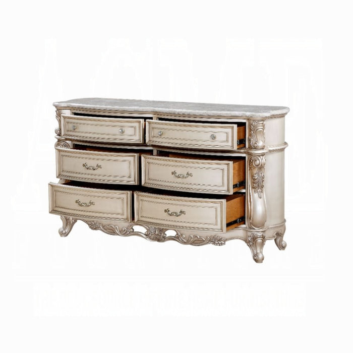 ACME Gorsedd Dresser W/Marble Top