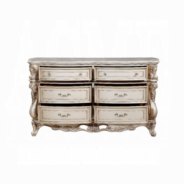 ACME Gorsedd Dresser W/Marble Top