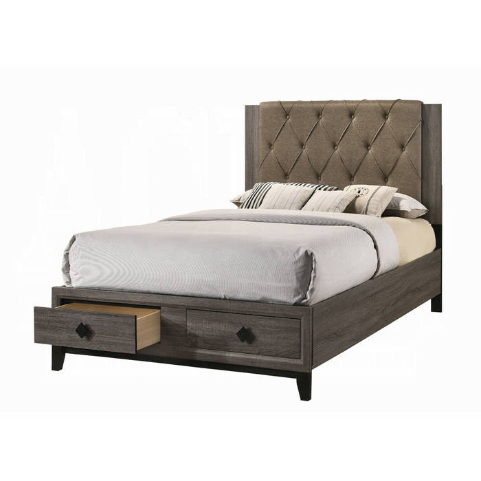 ACME Avantika EK Bed W/Storage