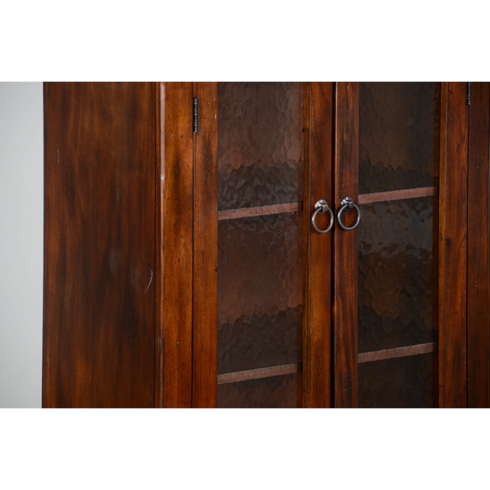 Sunny Designs Santa Fe 42" Traditional Wood Bookcase in Dark Chocolate