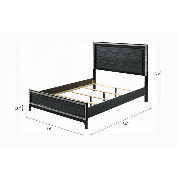 ACME Haiden EK Bed W/Led