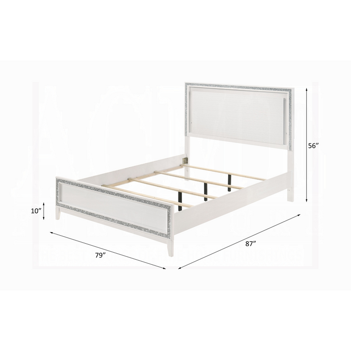 ACME Haiden EK Bed W/Led