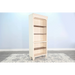 Sunny Designs Bookcase Open Marble White and Buck Skin - Bed & Sofa Hub