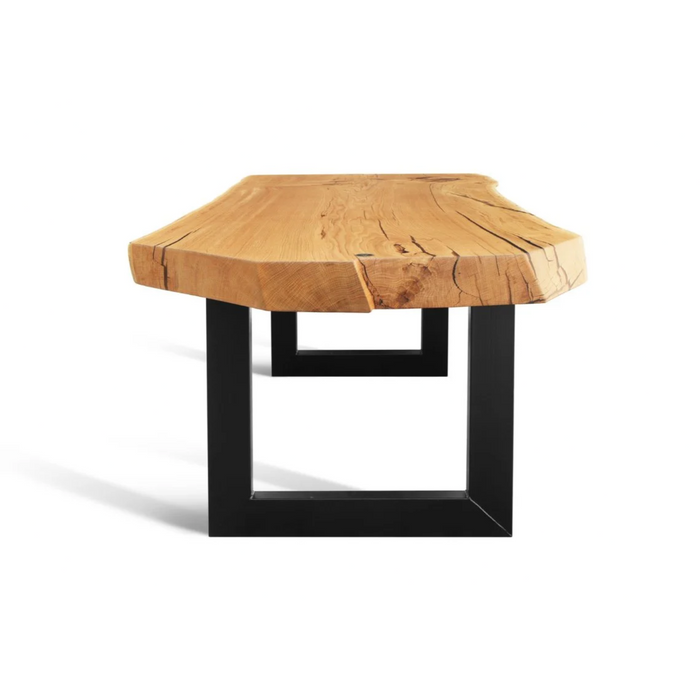 Maxima House LIRAM-U Solid Wood Dining Table