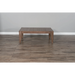 Sunny Designs Doe Valley 48" Mahogany Wood Coffee Table in Taupe Brown Buckskin - Bed & Sofa Hub
