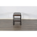 Sunny Designs French Metal Sled Base Chair Side Table French - Bed & Sofa Hub