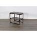 Sunny Designs French Metal Sled Base Chair Side Table French - Bed & Sofa Hub