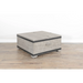 Sunny Designs Mahogany Wood Coffee Table with Lift Top and Casters - Alpine Gray - Bed & Sofa Hub